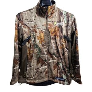 Scent Blocker Super Freak Hunting Jacket Large Realtree Camo Cold Fusion Zip